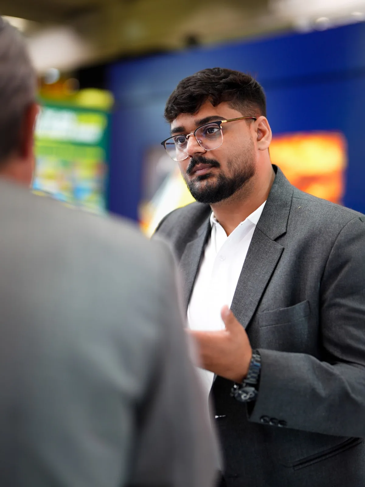 Gespräch am Messestand, InterTabac 2026